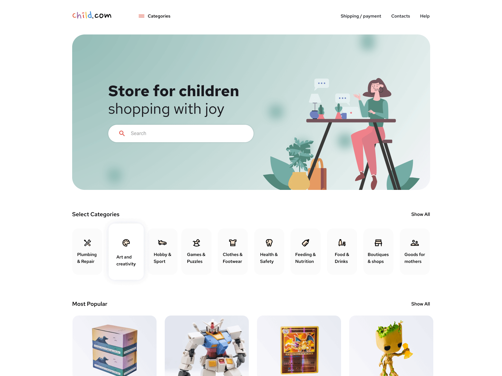 E-commerce Dashboard
